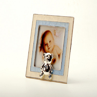 

MeLANgE Silver-plated Photo Frame(Beige, 1 Photos)