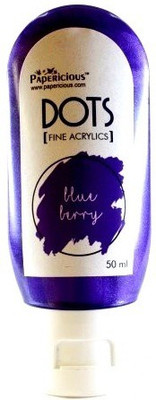 

craftsneed Acrylic Color Tube(Set of 1, blue berry)