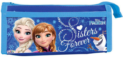

kidoz kingdom MBE-WDP0730 SISTERS FOREVER Art Plastic Pencil Box(Set of 1, Multicolor)
