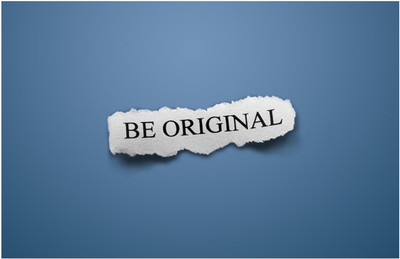 

Be Original Motivational Poster (18 inch x 12 inch) Paper Print(18 inch X 12 inch, Rolled)