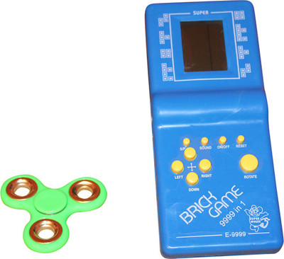

Eklavya BRICK GAME 9999 IN 1 with spinner combo(2 Pieces)