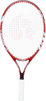 

DSC CHAMP JUNIOR 25" White, Red Strung Tennis Racquet(G3 - 4 3/8 Inches, 380 g), Red;white