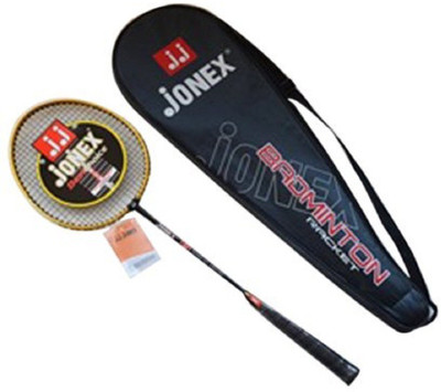 Jonex Millenium Badminton Racquet Yellow, Black Strung Badminton Racquet(G4 - 3.25 Inches, 110 g), Black;yellow