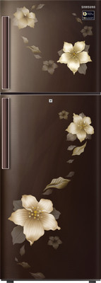 

Samsung 253 L Frost Free Double Door 3 Star Refrigerator(Star Flower Brown, RT28M3343D2/NL/RT28K3343D2/HL)