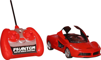 

Eklavya Remote control Ferrari Style Car 1:24 With Opening Doors(Multicolor)