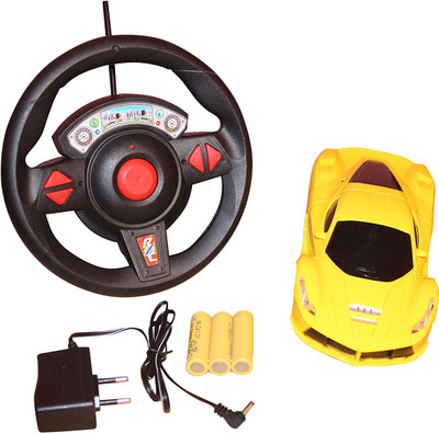 

Eklavya TOP SPEED GRAVITY SENSOR RECHARGEBLE LAMBORGHINI STYLE CAR WITH STEARING(Multicolor)