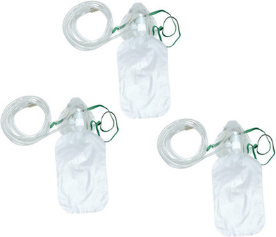 Oxy Life High Concentration Face Mask Respiratory Exerciser(Pack of 3)
