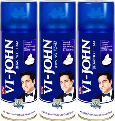 

VI-JOHN SHAVING FOAM ALL SKIN TYPE(300 g)