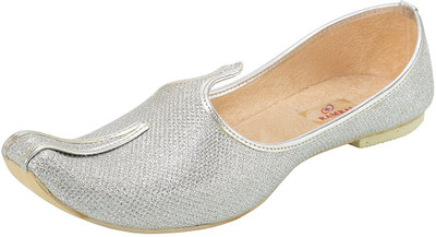 

Ramraj Wedding & Sherwani Slip On For Men(Silver