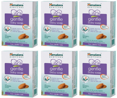 

Himalaya GENTLE BABY SOAP(450 g, Pack of 6)