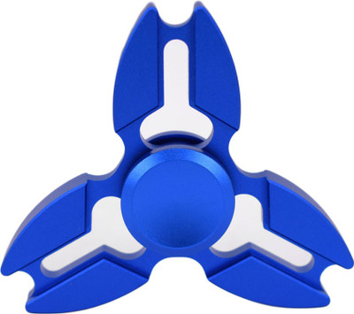 

Bolt Aluminum Alloy Hollow Out TriangFinger Spinner Fidget EDC Hand Spinner For Autism and ADHD Relief Focus Anxiety Stress Gift Toys(Blue)