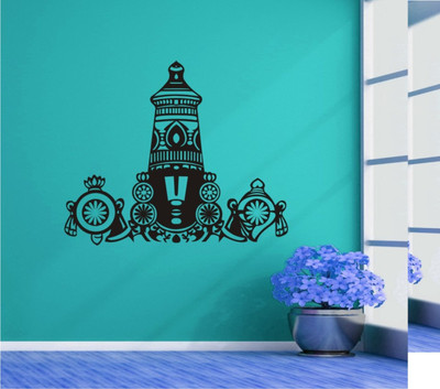 

Wall Guru  Home Décor wall Sticker Sticker(Pack of 1, Black