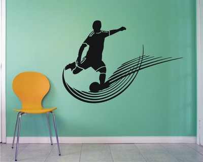 

Wall Guru  Home Décor wall Sticker Sticker(Pack of 1, Black