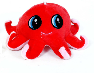 

Skylofts 15cm Cute Octopus Starfish Soft Stuffed Toy Sea Animal Fish Kids Baby Birthday Gift - 15 cm(Red)