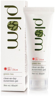 

Plum Green Tea Clear-As-Day Sunscreen Gel - SPF 25 PA+(60 ml)