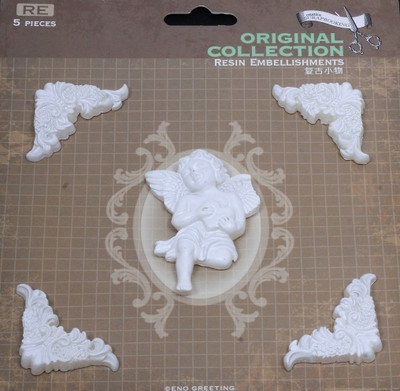 

craftsneed DIY Melamine Angels Figurine(Pack of 5)
