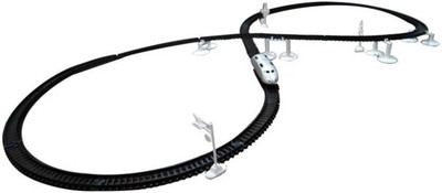 

MJ Quality Shoppee High Speed Metro With Flyover Track Battery Operated Train (Silver)(Silver)