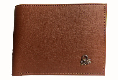 

Peacock Mundkar Boys Tan Artificial Leather Wallet(5 Card Slots), Brown;tan