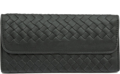 

Pepgirls Girls Black Artificial Leather Wrist Wallet(6 Card Slots)