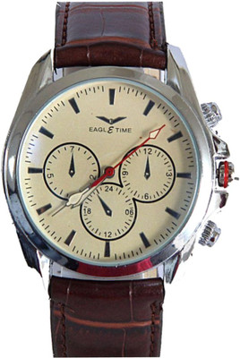 

Eagle Time Broad dial Watch - For Men