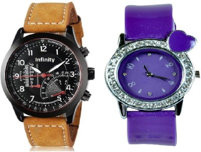 Infinity Enterprise Stylist Top Selling Couple Combo Watch  - For Couple   Watches  (Infinity Enterprise)