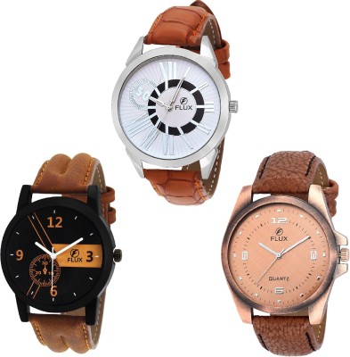 

Flux Combo Of 3 Exclusive Trendy Watch - For Men