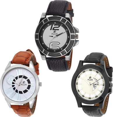 

Flux Combo Of 3 Exclusive Trendy Watch - For Men