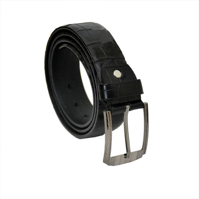 

Random Men Casual Black Artificial Leather Belt
