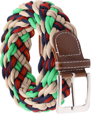 

Random Men & Women Casual Multicolor Fabric Belt