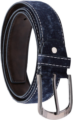 

Random Men Casual Blue Artificial Leather Belt