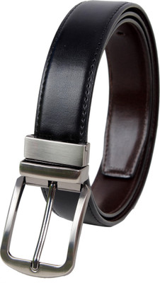 

Garri Men Casual, Party, Formal Black, Brown Artificial Leather Reversible Belt