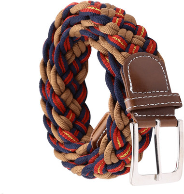 

Random Men & Women Casual Multicolor Fabric Belt
