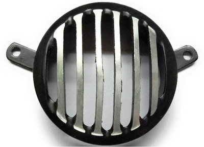 

Bikers World Chrome Plated Bike Headlight Grill(Black)