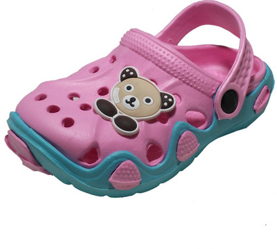 

HALO NATION Boys & Girls Sling Back Clogs(Pink