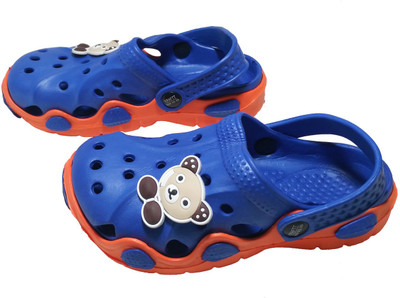 

HALO NATION Boys & Girls Sling Back Clogs(Blue