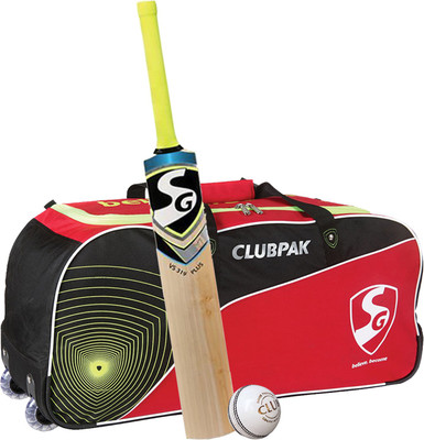 

SG VS 319 Plus - Club - Clubpak Cricket Kit Cricket Kit(Bat Size: Short Handle(Age Group 15+ Years))