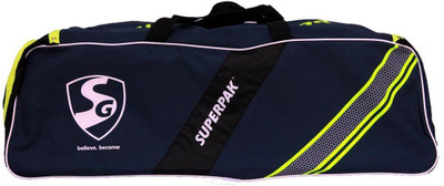 

SG Superpak Cricket Kit Bag(Multicolor, Kit Bag), Navy/yellow