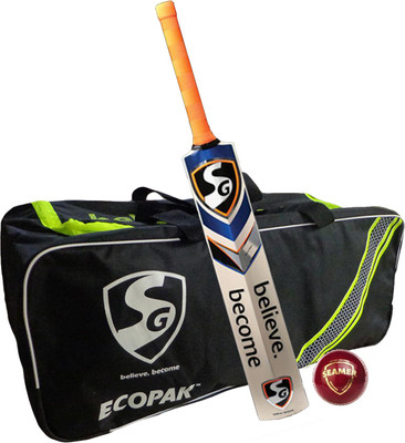 SG RSD Plus - Seamer - Ecopak Cricket Kit Cricket Kit(Bat Size: Short Handle(Age Group 15+ Years))