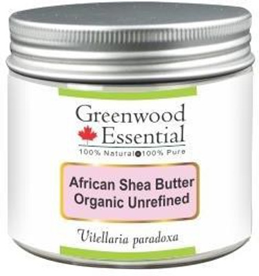 

Greenwood Essential Organic African Shea Butter - Unrefined (Vitellaria paradoxa(50 g)