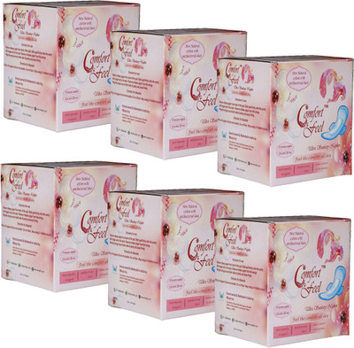 

Comfort Feel Ultra Sanitary Pad(Pack of 6)