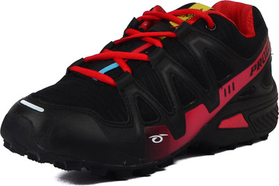 Prozone Running Shoes For Men Black Black Red Flipkart Com
