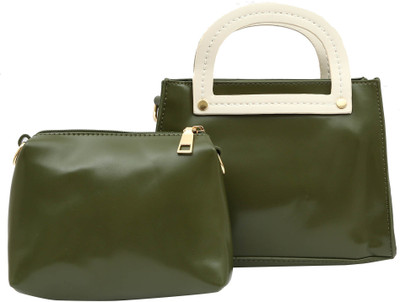 

Pepgirls Girls Casual Green PU Sling Bag
