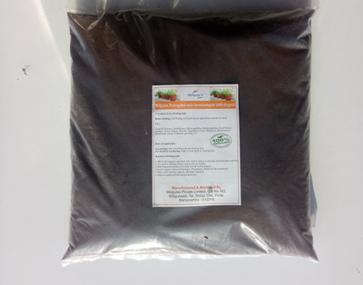 

Midgules Potting Soil with Vermicompost - 100% Organic b Soil Manure(8 kg Powder)