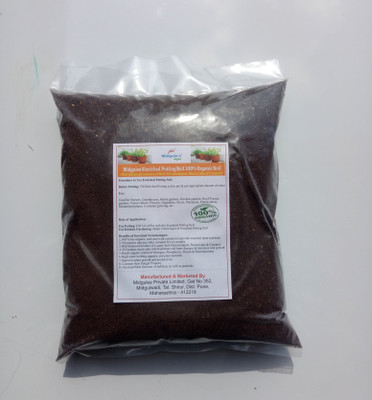 

Midgules Enriched Potting Soil – 100% Organic ( Well balanced mixture of Soil, Vermicompost, Neem Cake & Compost) b Soil Manure(5 kg Powder)