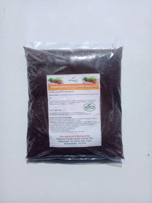 

Midgules Enriched Potting Soil – 100% Organic ( Well balanced mixture of Soil, Vermicompost, Neem Cake & Compost) a Soil Manure(11.2 kg Powder)