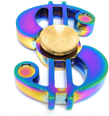 

VibeX ® Dollar Fidget Spinner, Hand Spinner Dollar Sign Focus Toys for Adults & Children Relieving Stress Anxiety ADHD(Multicolor)