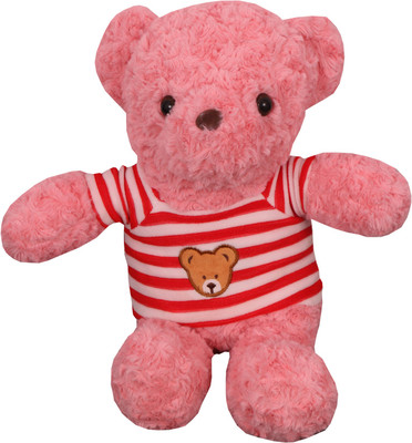 

Skylofts Fancy 40cm Stuffed Soft Plush Imported Teddy Bear with stylish fur - 35 cm(Pink)