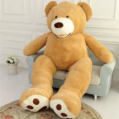

Skylofts Giant Huge Stuffed Soft 170cm American quality US Teddy Bear Gift - 165 cm(Gold)