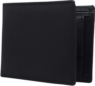 

GetSetStyle Men Black Genuine Leather Wallet(6 Card Slots)