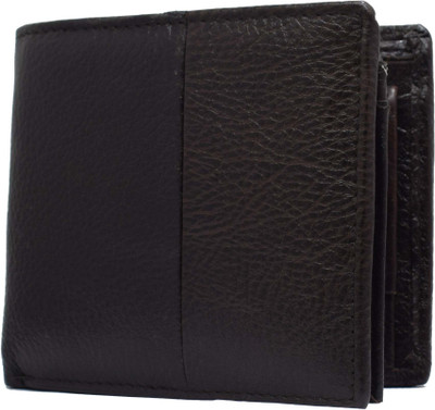 

GetSetStyle Men Black Genuine Leather Wallet(6 Card Slots)